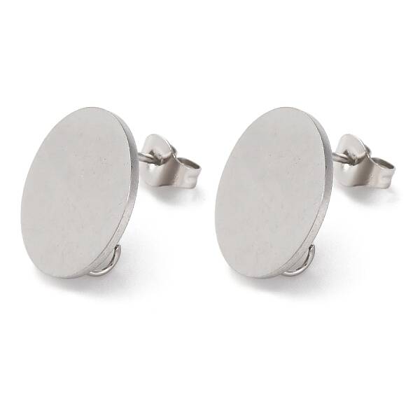 304 Stainless Steel Stud Earring Findings