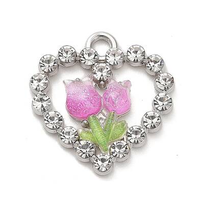 Platinum Alloy Glass Pendants