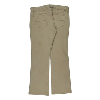 Ralph Lauren Cord Trousers - 34? Waist Beige Cotton Blend | Size: 34″ waist