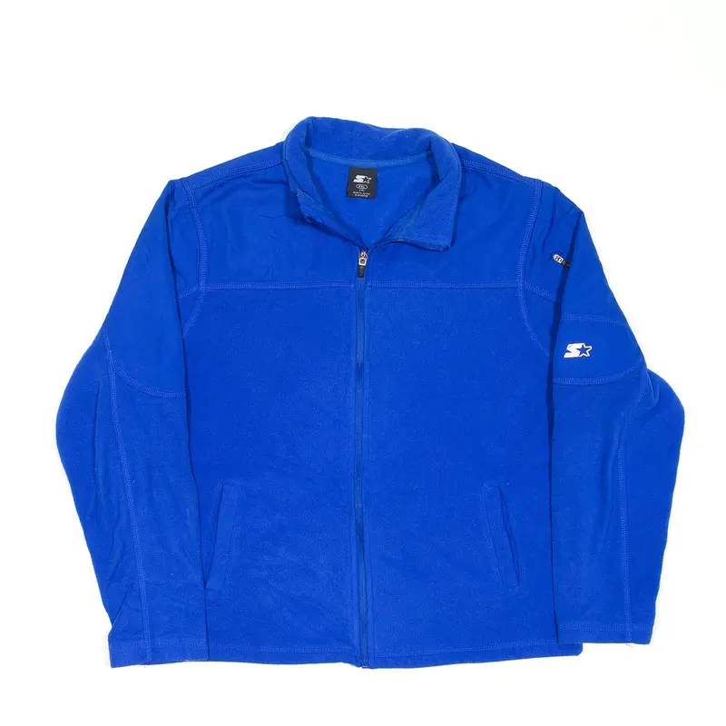 STARTER Jacket Blue Fleece Girls 2XL