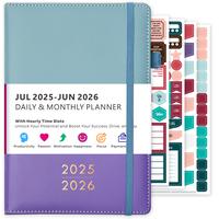 2025-2026 Daily and Monthly Planner, Academic Planner (July 2025 to June 2026), 5.7 \