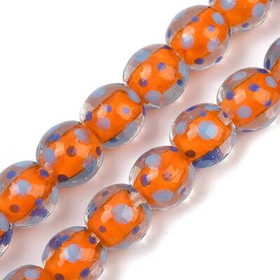 Handmade Lamword Beads Strands