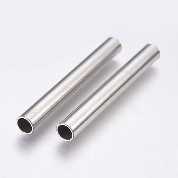 Tarnish Resistant 304 Stainless Steel Tube Beads