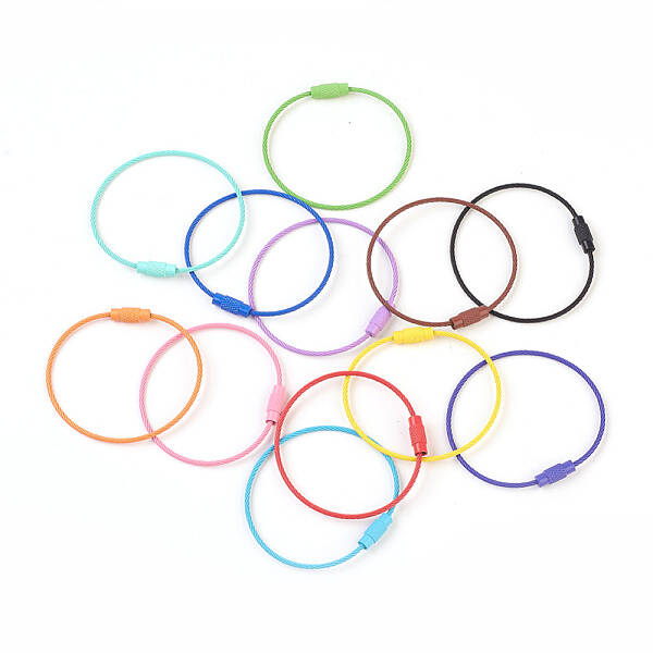 Steel Wire Bracelet Making