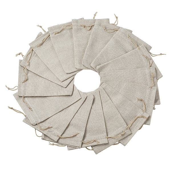 Burlap Packing Pouches