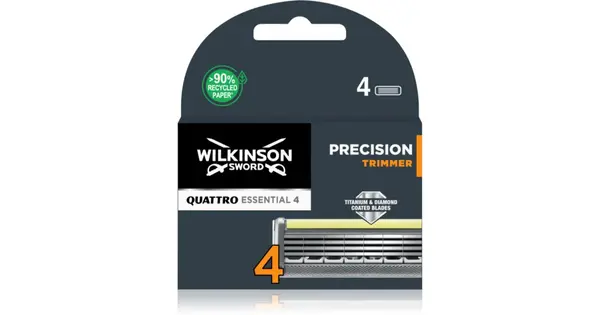 Wilkinson Quattro Essential 4 Precision Trimmer (4 pieces)