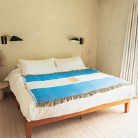 ARGENTINA Woven Throw Blanket | 130x180 cm