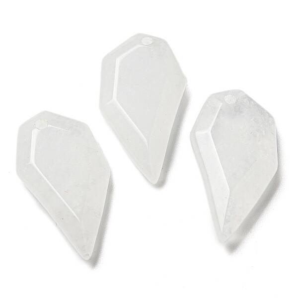 Natural Quartz Crystal Pendants