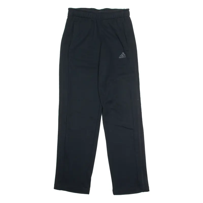 ADIDAS Mens Sweatpants Black Straight XS W26 L31