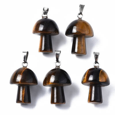 Natural Tiger Eye Pendants