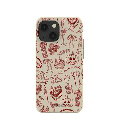London Fog Spooky Dinner Party iPhone 13 Mini Case