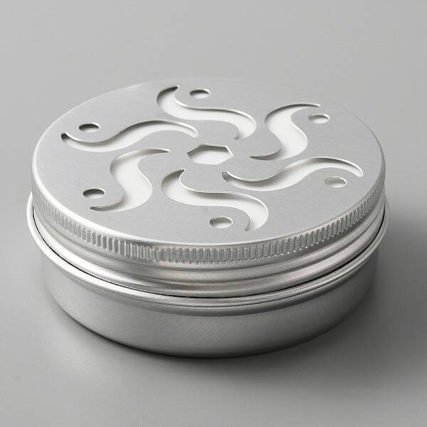 Aluminium Shallow Round Candle Tins