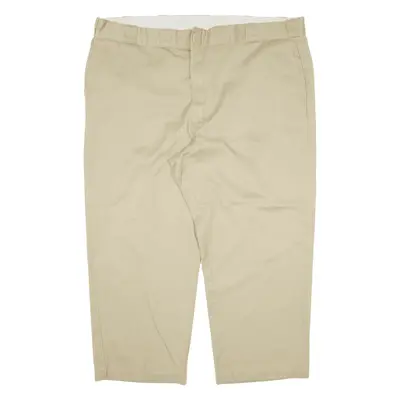 DICKIES Workwear Trousers Beige Regular Straight Mens W46 L26