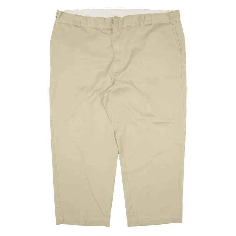 DICKIES Workwear Trousers Beige Regular Straight Mens W46 L26