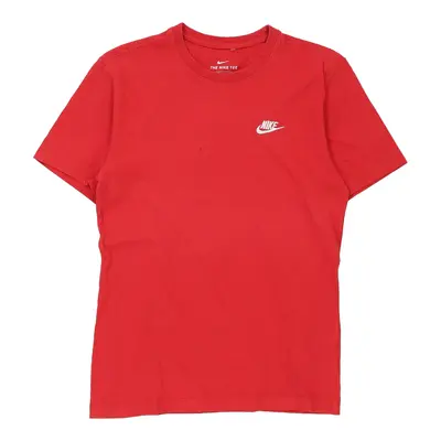 Nike T-Shirt - XS Red Cotton