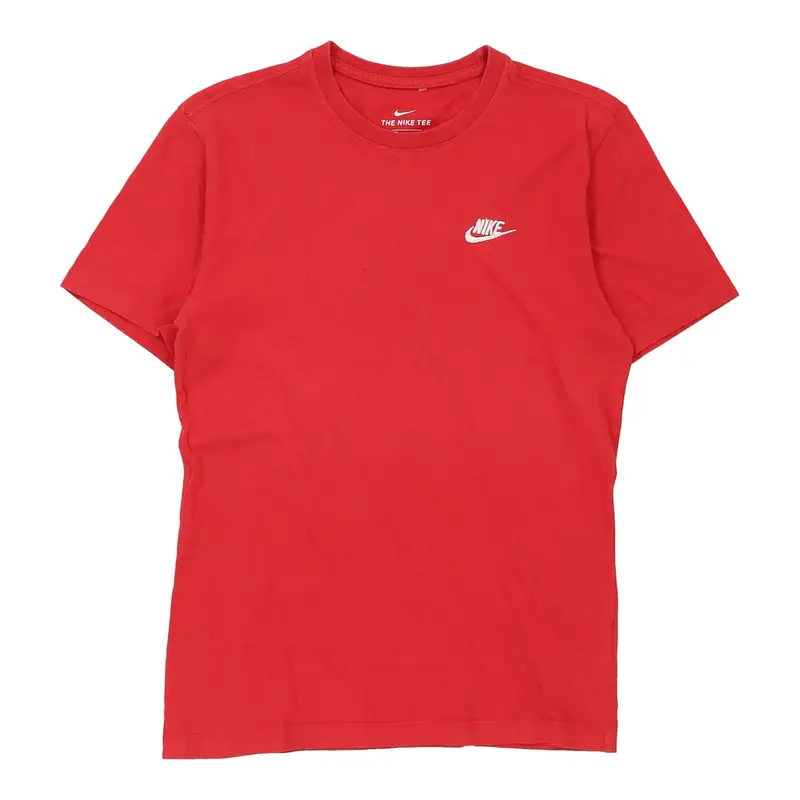 Nike T-Shirt - XS Red Cotton