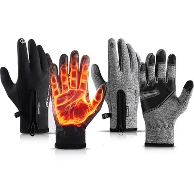Windproof Winter Gloves Touchscreen Gloves Thermal Warm Gloves for Men and Women Waterproof Gloves Winter Gifts Valentine's D...