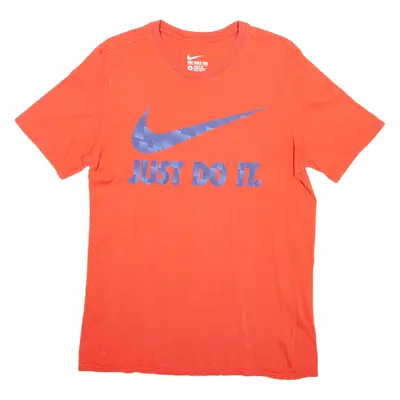 NIKE Athletic Cut Mens T-Shirt Red M