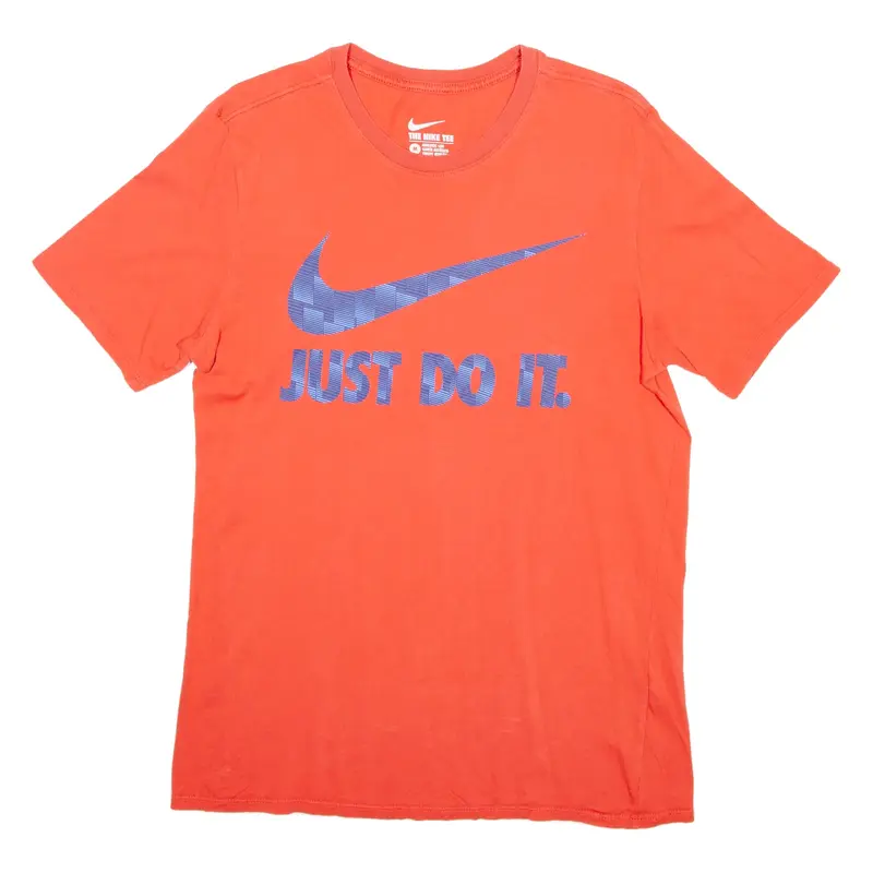 NIKE Athletic Cut Mens T-Shirt Red M
