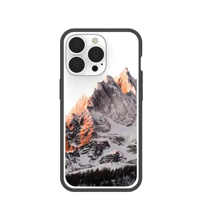 Clear Alps iPhone 13 Pro Case With Black Ridge