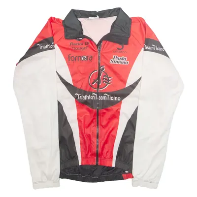 ONE LEVEN Mens Track Jacket Red L