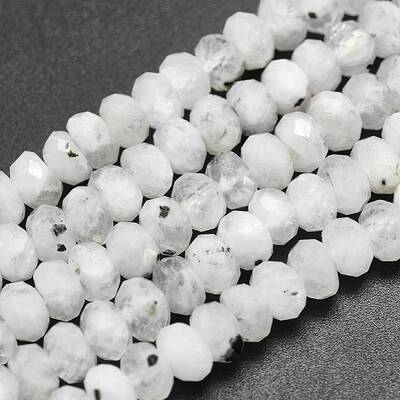 Natural Rainbow Moonstone Beads Strands