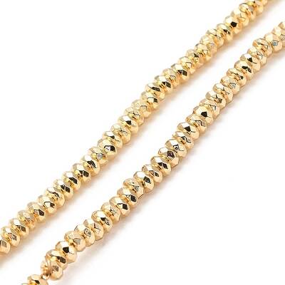 Synthetic Non-magnetic Hematite Beads Strands