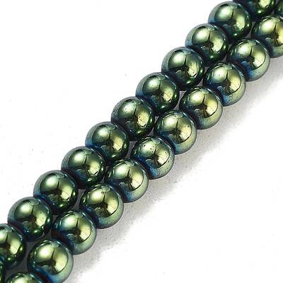 Synthetic Magnetic Hematite Beads Strands