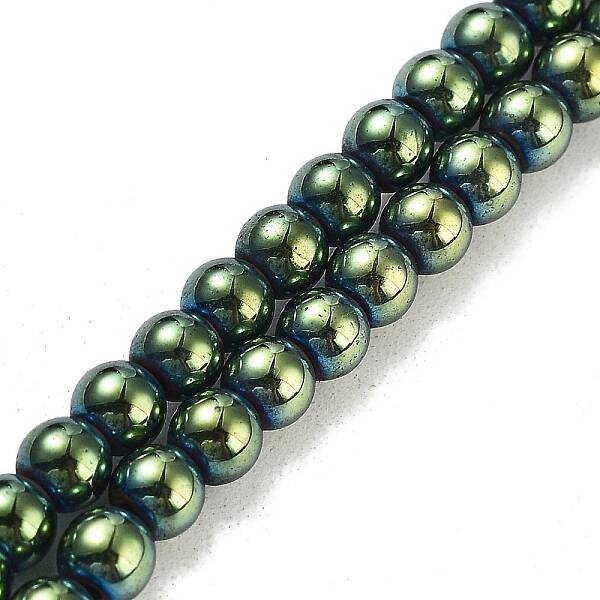 Synthetic Magnetic Hematite Beads Strands