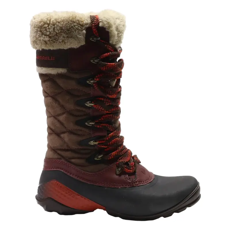 MERRELL Snow Boots Brown Synthetic Womens UK 4