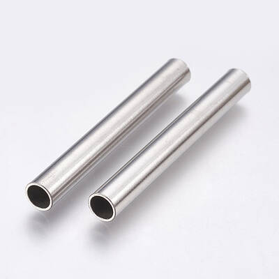 Non-Tarnish 304 Stainless Steel Tube Beads