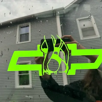 Chevy girl vinyl decal