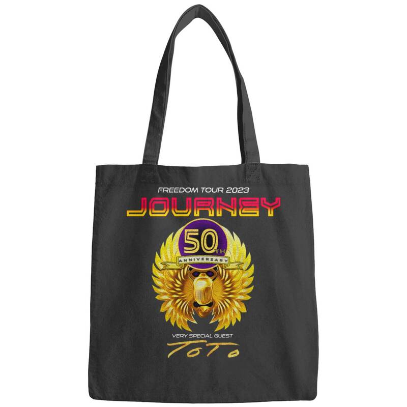Journey Freedom Tour 2023 Journey 50th Anniversary Bags, Rock Tour 2023 Merch
