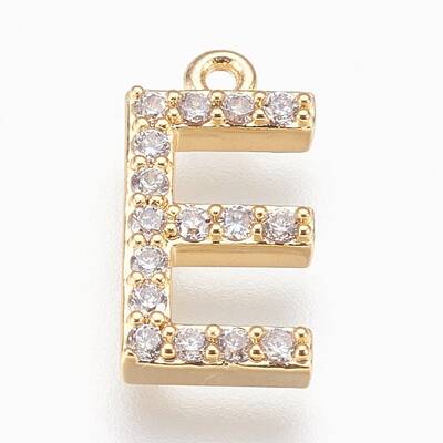 Brass Letter Pendants