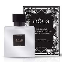 AOLG GUILTY LOVE MEN'S WOODY PERFUME AOLG LOVE Travel Size Set Frgrance Scent Gift The Secret of Love Perfume Kit,Long-lastin...