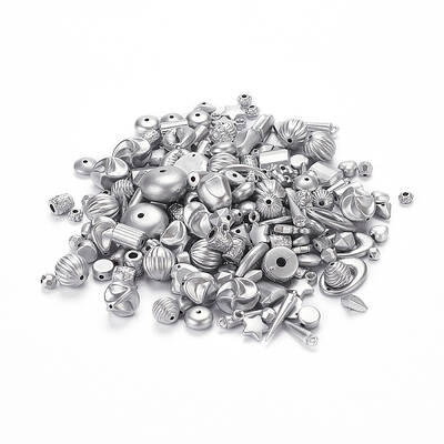 Plated Acrylic Beads