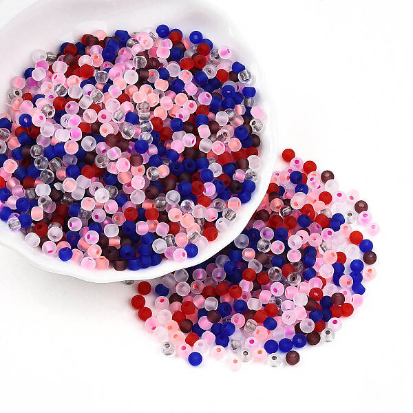 Frosted Glass Seed Beads