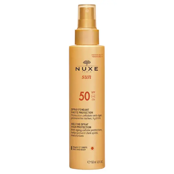 Nuxe Sun Spf 50 (Spray Fondente Ad Alta Protezione) 150 Ml