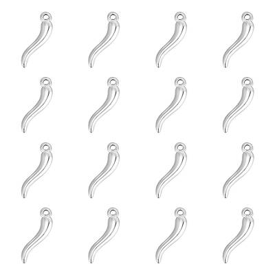 16Pcs 304 Stainless Steel Pendants