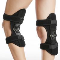 Knee Support Brace with 4 Springs, Knee Brace for Men & Women, Universal Sports Knee Pads for Running Jogging Cycling