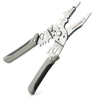 Wire Stripper Tool Multi function 9 in 1 Wire Cutter Crimper Adjustable AWG 6 16 Stripping Crimping Tool Comfortable Grip Ref...