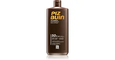 Piz buin Lozione solare per pelli sensibili alle allergie SPF50 400 ml