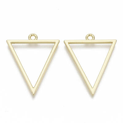Alloy Open Back Bezel Big Pendants