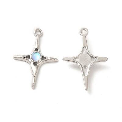 Rack Plating Alloy Resin Pendants