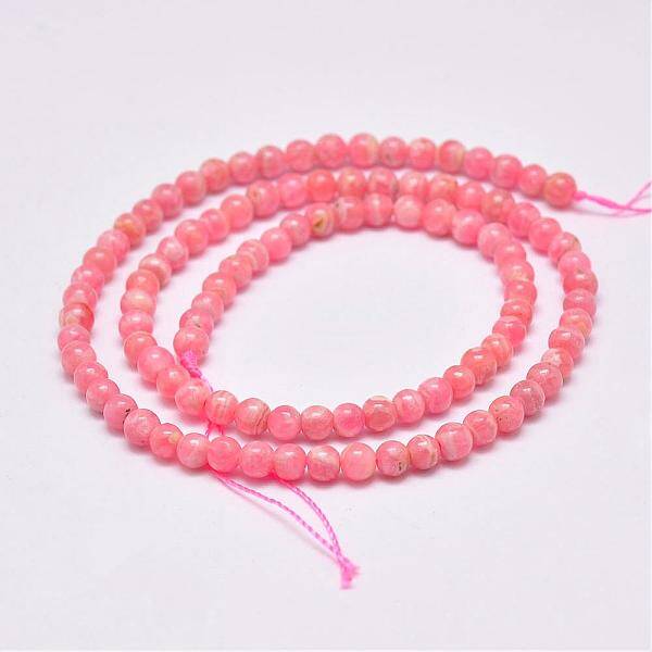 Natural Argentina Rhodochrosite Beads Strands