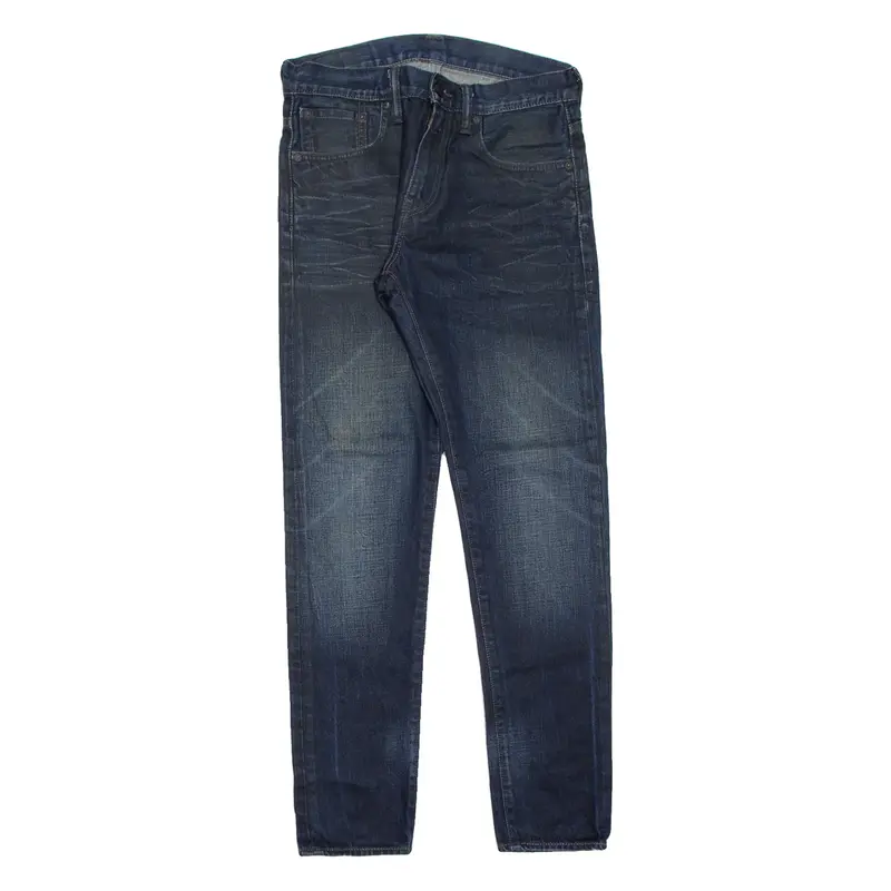 LEVI'S 520 Jeans Mens Blue Regular Tapered Charcoal Wash W28 L32