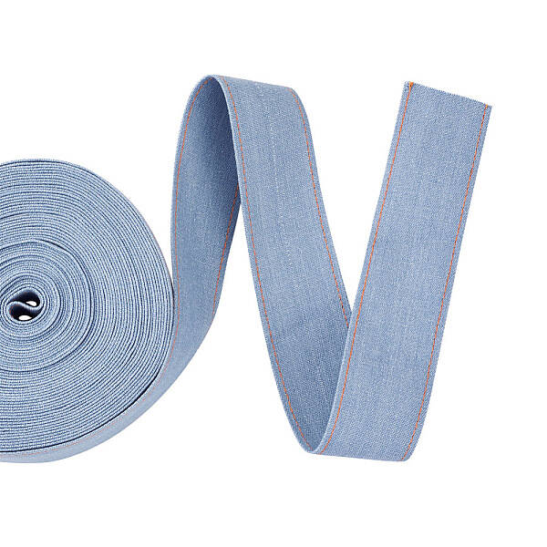 Stitch Denim Ribbon