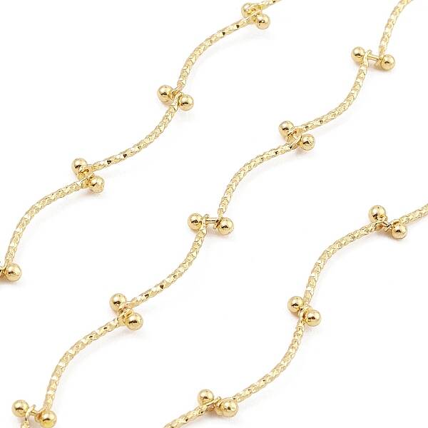 Brass Curved Bar Link Chains