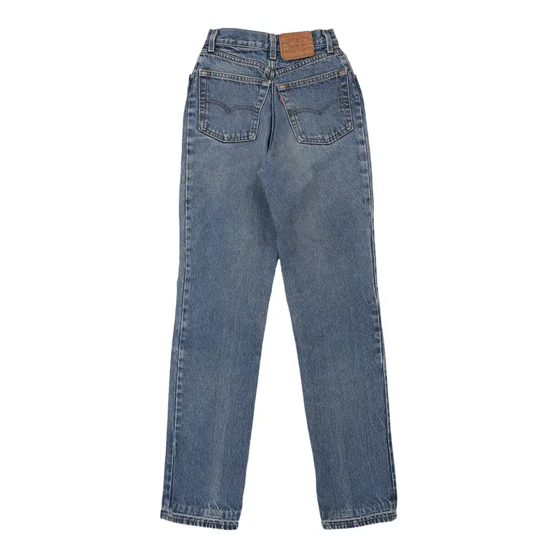 650 Levis Jeans - 24W UK 6 Blue Cotton