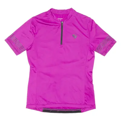 ZIENER Cycling Womens Jersey Purple 1/4 Zip S